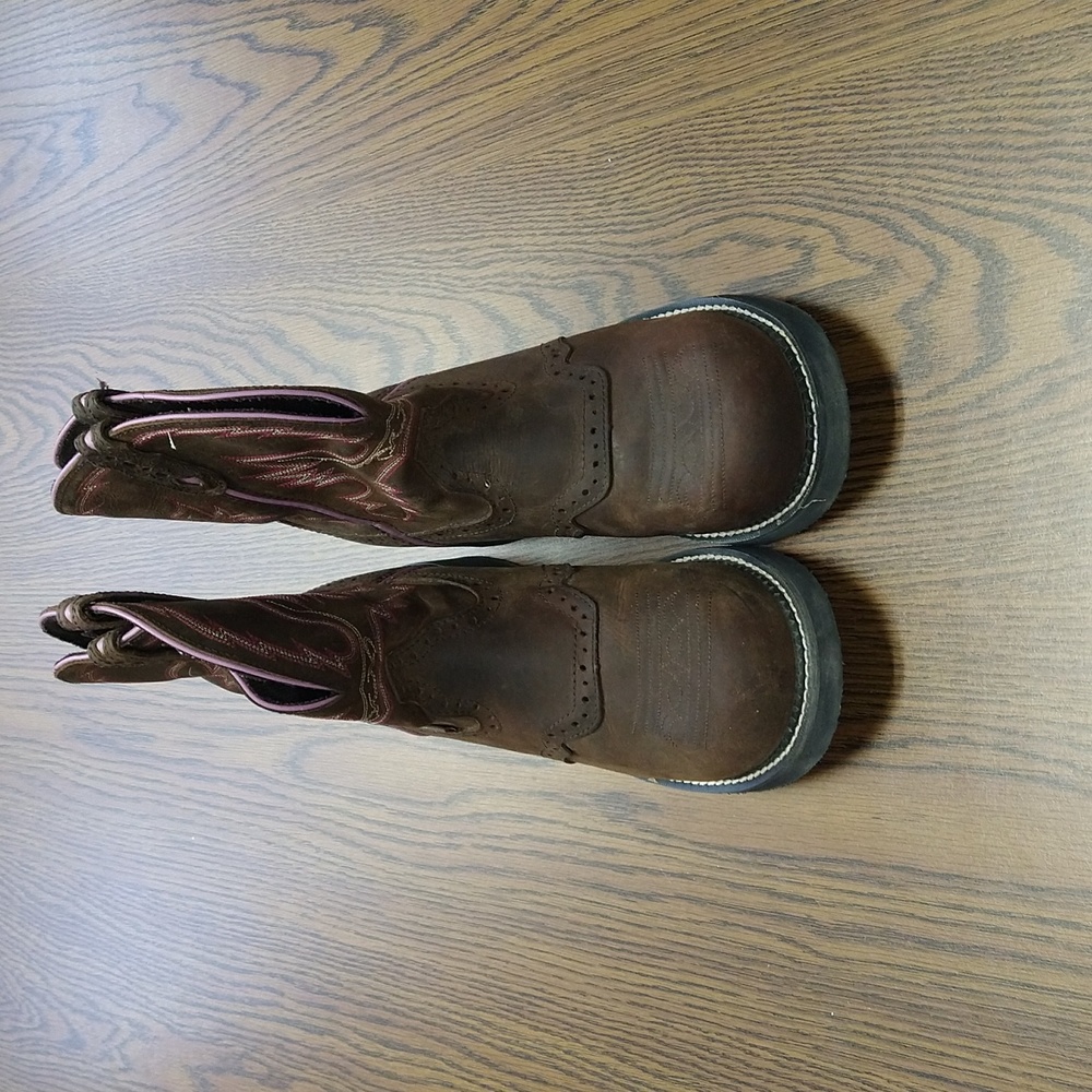 Justin Boots Women's Brown Heeled Boots